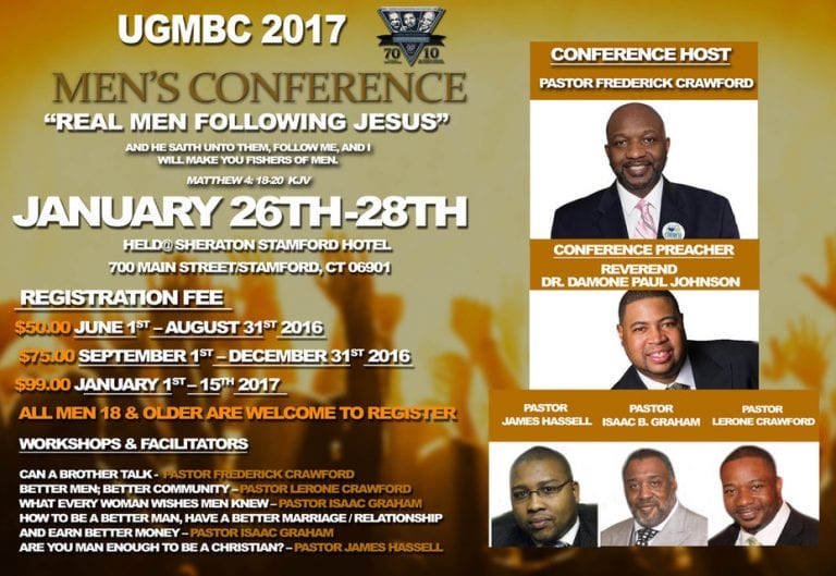 Men's Conference Union Grove Missionary Baptist Church